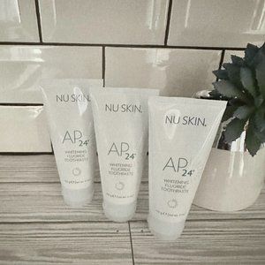 3 New Unopened Tubes Nuskin AP24 Whitening Toothpaste